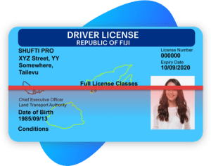 Buy Fiji drivers license online
